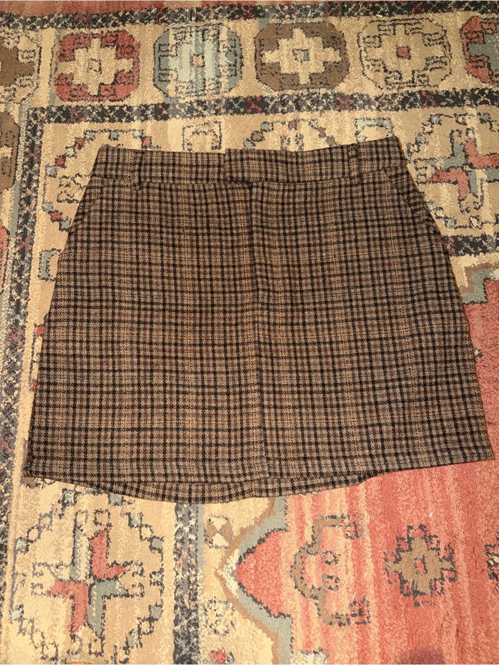 Plaid skirt